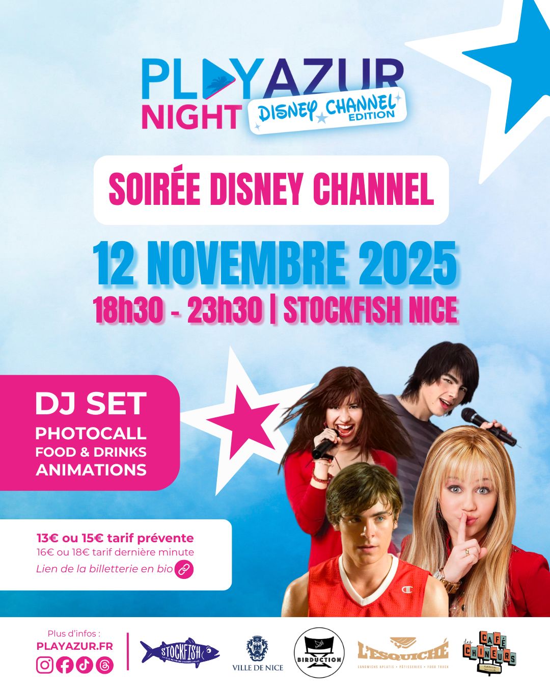 Play Azur Night - Disney affiche